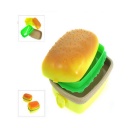 Square burger lunch box