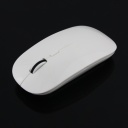 10M 2.4G Wireless Ultra-Thin Optical Mouse White for Laptop PC