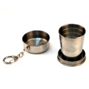 Stainless steel portable tickets mini retractable cup small