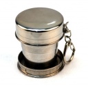 Stainless steel portable tickets mini retractable cup small