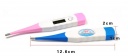 Pen-based soft-head electronic thermometer pink