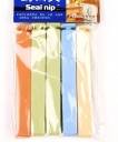 Plastic bags sealed folder preservation food bags sealed folder seal clip 5 pcs color randomly