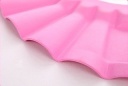 Infant waterproof shampoo cap / bath cap / Barber cap pink