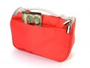 multi-function waterproof wash bag with hook incorporating package red