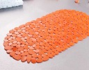 Bathroom pebble PVC suction cup non-slip pad color random