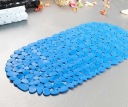 Bathroom pebble PVC suction cup non-slip pad color random