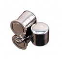 Outdoor Cups Stainless steel Portable retractable cup/Travel glasses/folding cup