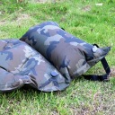 Camouflage can be spliced ​​with a pillow inflatable automatic single person inflatable pad