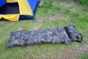 Camouflage can be spliced ​​with a pillow inflatable automatic single person inflatable pad