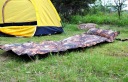 camouflage leaves can be spliced with a pillow automatic inflatable single inflatable cushion