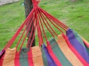 Single thicker canvas color hammock outdoor hammock