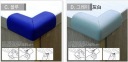 super soft collision Desk horn Pad (8pcs ). random color