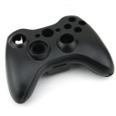 xbox 360 wireless controller replacement shell black