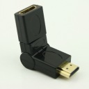 Gold Plated HDMI Male to Female 180° Swiveling Adapter Converter