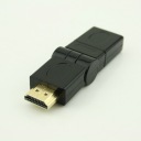 Gold Plated HDMI Male to Female 180° Swiveling Adapter Converter