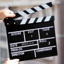 Wooden movie slates  board / director board / message board random color