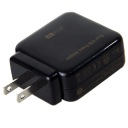 US/AU/UK/EU Plug 5V/2.1A Ultra Compact Dual USB Power Adapter Wall Charger