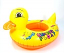 small yellow duck inflatable baby swimming  boat / swim ring