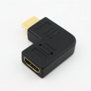 90/270 degree HDMI Female to HDMI Male Right Angled Adapter for HD TV Port Cable