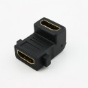 90 Degree HDMI Female to Female F/F Coupler Extender Adapter Connector for LCD