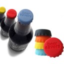 Creative home silicone bottle cap 6 pcs color random