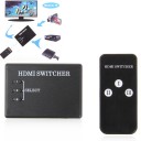 3 Port Way HDMI Switch Switcher Splitter HDTV with Remote