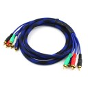 6FT 5 RCA Component Video Audio AV Male 5-RCA Cable RGB HDTV DVD VCR YPbPr 6 FT