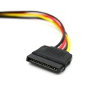 SATA 15-pin to 15-pin Power Extension Cable