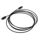 Digital Audio Optical Fiber Optic Cable 2M Slim