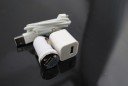 Mini Car Charger USB Synchronization Cable Home USB AC Charger Adapter for iPod iPhone 3G 3GS 4G