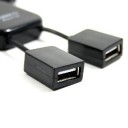 4 Port USB 2.0 480Mbps High Speed Cable Hub for PC