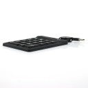 Slim Mini USB Silicone Numeric Number Keypad Keyboard for Laptop 18-Key