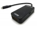 Microusb Slimport to Hdmi Full Hd / 1080p / 3d Adapter for Lg E960 Mako Google Nexus 4