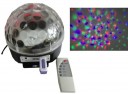 Remote Control LED stage light supports MP3 (USB / SD)