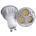 LED 3*3W GU10 Spotlight LED Light Bulb Spotlight Lamp Warm White DC12V