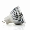 MR16 4W AC/DC 12V Cool White 4 LED Bulb Spot Light Lamp Downlight