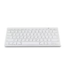 Universal Ultra Slim Bluetooth 3.0 Wireless Keyboard for 9-10 Inches Tablet White