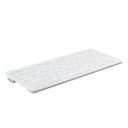 Universal Ultra Slim Bluetooth 3.0 Wireless Keyboard for 9-10 Inches Tablet White