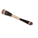 2PCS Dual-use Brush & Big Powder Brush Comestic Brush Set