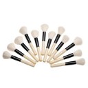 Wooden Handle White Brush Big Blush Brush