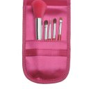 Professional Brush Set With Lovely Red Pouch