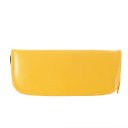 7PCS Orange Handle Makeup Brush Kits With Yellow Zipper Pouch