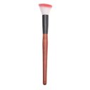 Red Handle Pink & White Brush Big Blush Brush