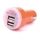 Universal dual mini USB car charger