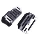 Sports silvery and Black Non-Slip Pedal Universal Automatic Series kit Pad Cover