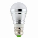 e27 3w screw base led light lamp lighting bulb new---cold color