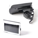 4 LED Solar Bike Bicycle Headlight and USB 2.0 Rechargeable Front Head Light