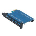 ORICO PVU3-5O2U Monster USB3.0 7 - Port PCI Express Card with VL800 and VL812 USB3.0 Controller