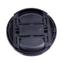 Univeral 77mm Center Pinch Snap-on Front Lens Cap for Canon DSLR Camera