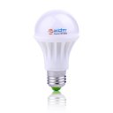 E27 5W LED bulb white ceramic(5W E27 AC110-220V,400-500LM)